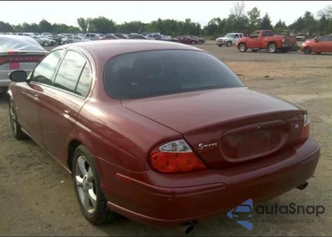 2003 Jaguar S-Type Sport из США, поврежденный, VIN SAJEA03UX3HM60632